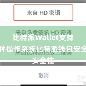 比特派Wallet支持多种操作系统比特派钱包安全性